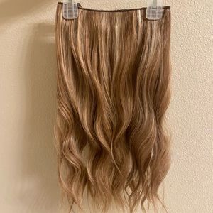 20" #882 HALO EXTENSION 100% remy human hair (pre-curled)